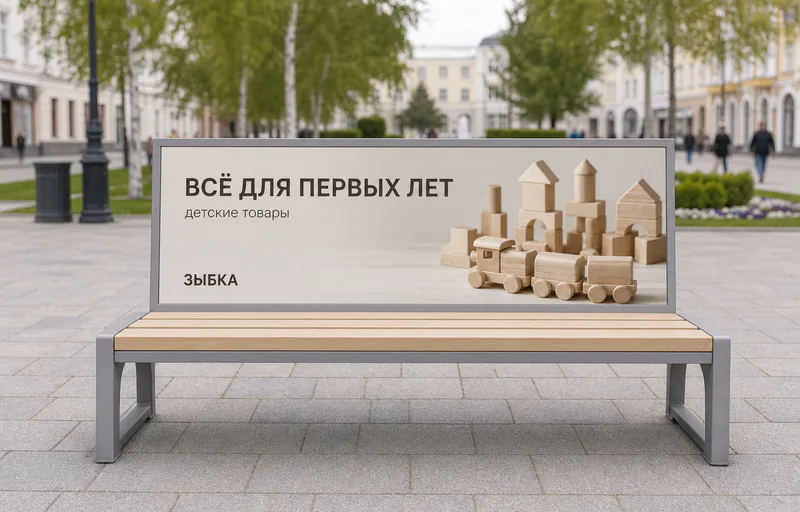 Скамейки: пример конструкции на улице
