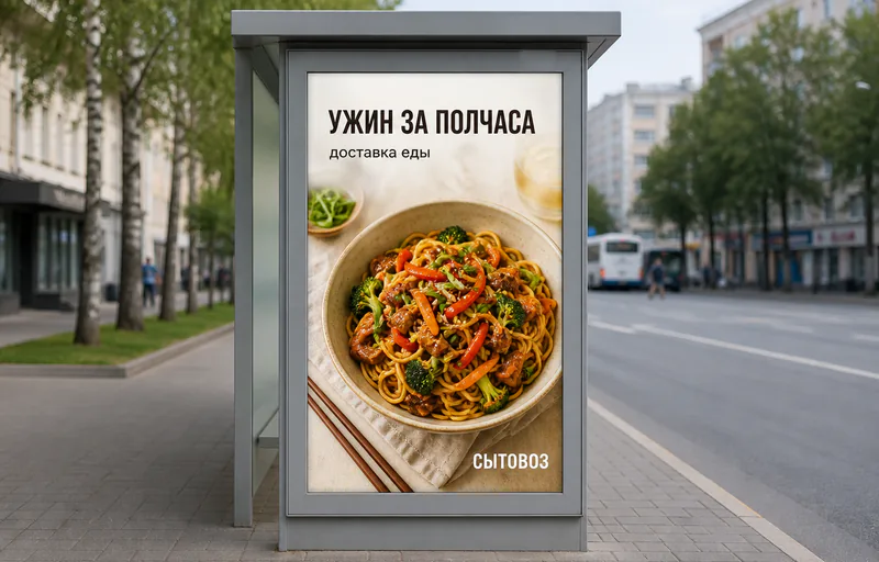 Остановки: пример конструкции на улице