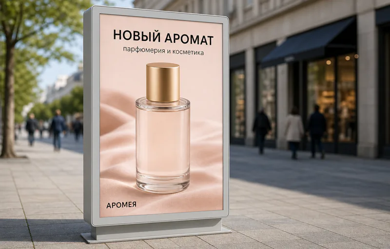 Сити-форматы: пример конструкции на улице