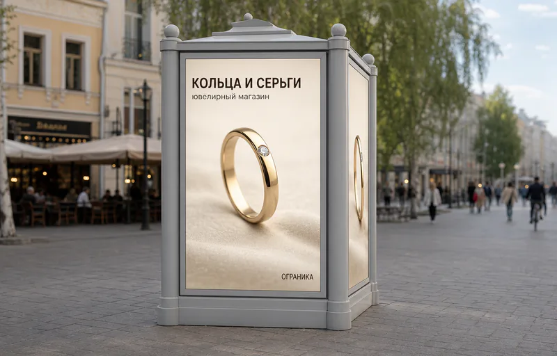 Пиллары: пример конструкции на улице